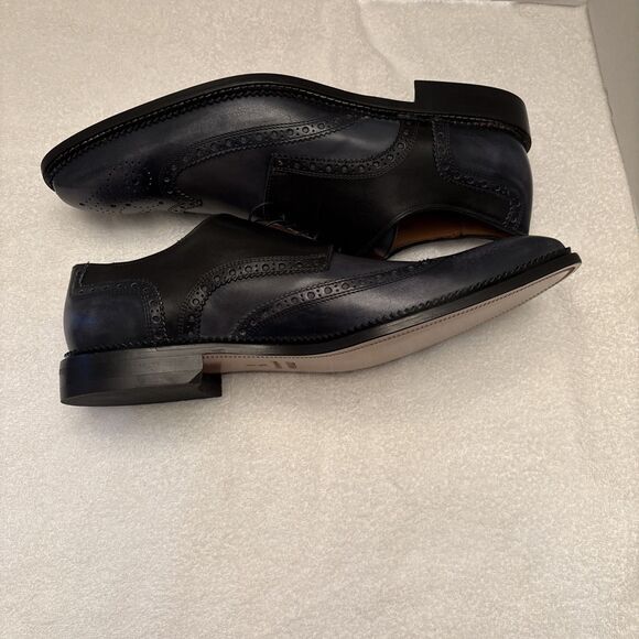 PAUL FREDRICK MENS MULTICOLOR WING TIPPED SHOES SZ  14 M PREPPY VTG STYLE main image 8